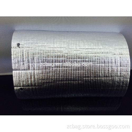 aluminum foil epe foam insulation aluminum foil woven fabric metallic knitted epe foam fabric